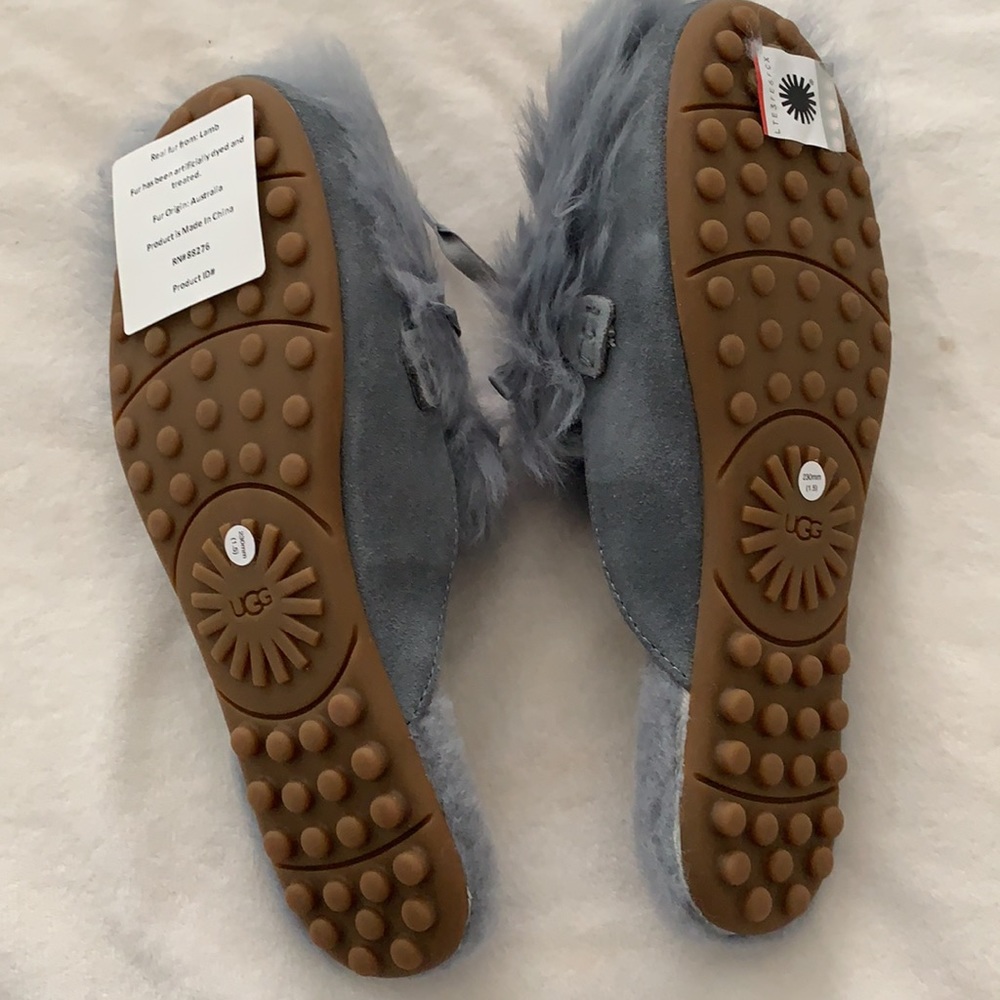 NWB authentic UGG shaine fluff slip on slipper - Picture 9 of 10